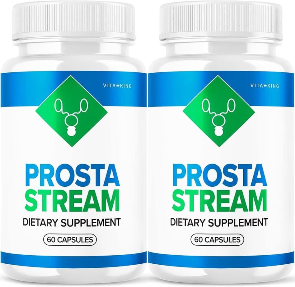 (2 Pack) Prosta Stream Prostate Supplement Prostastream Capsules Prostastream Pills Advanced Dietary Supplement (120 Capsules)