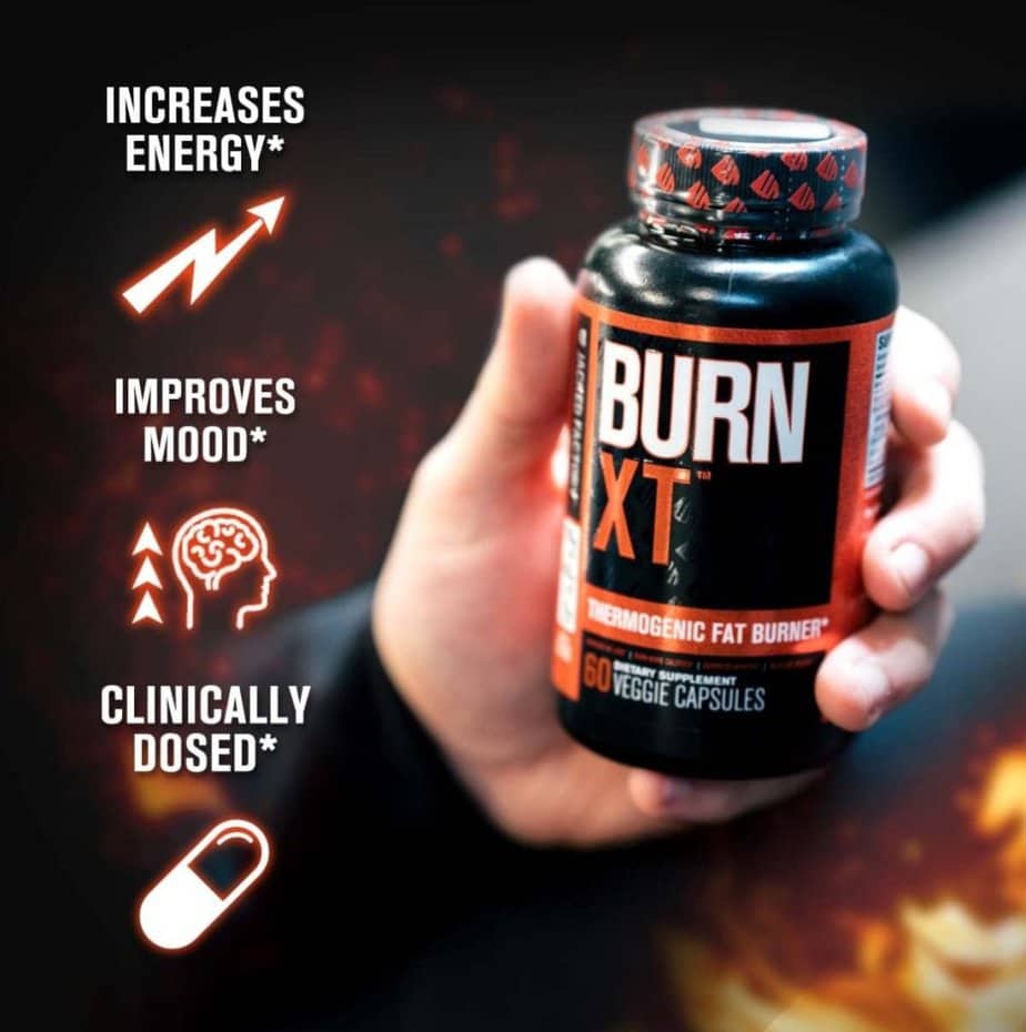 Jacked Factory Burn XT Thermogenic Fat Burner  Lean PM Nighttime Weight Loss Supplement for Men  Women 60 Veggie Diet Pills