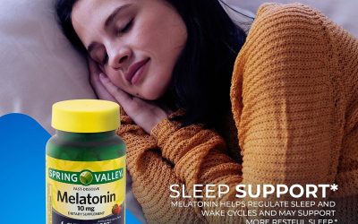 Spring Valley Melatonin 10mg Sleep Health Dietary Supplement Review